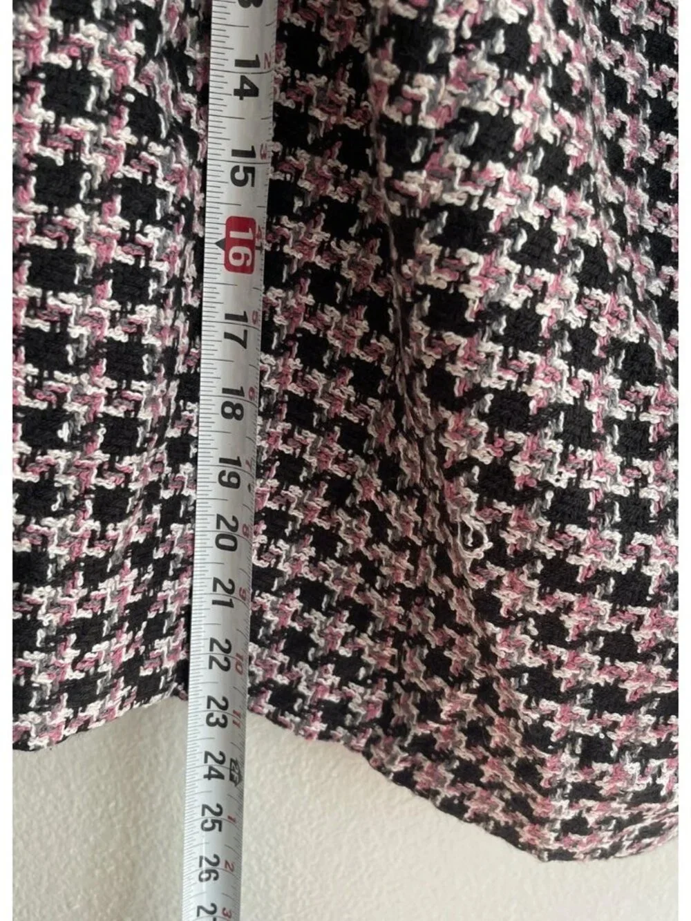 Uniform John Paul Richard Acrylic Skirt Womens 10 Pink Paisley Midi Boho Vintage